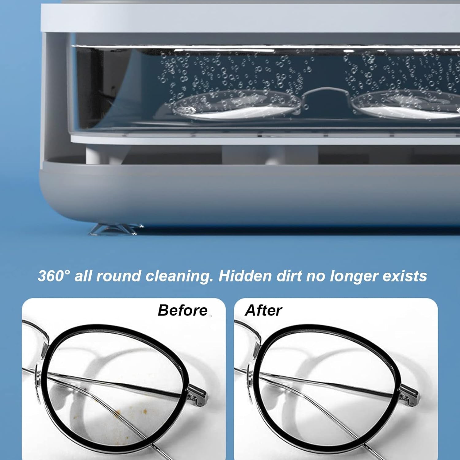 Ultrasonic Jewellery Cleaner – Portable High-Frequency Cleaning Machine (Battery Not Included) Ultrasonic Jewellery Cleaner – Portable High-Frequency Cleaning Machine (Battery Not Included)